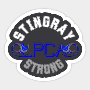 Stingray Strong Sticker